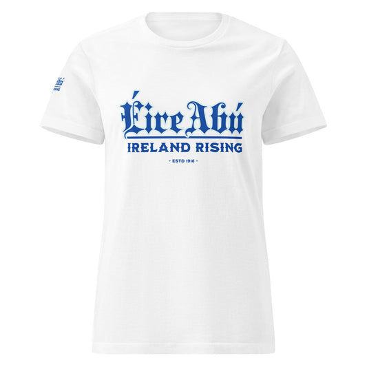 Eirin Apparel Women's T-Shirt Women's Éire Abú T-Shirt – White Edition
