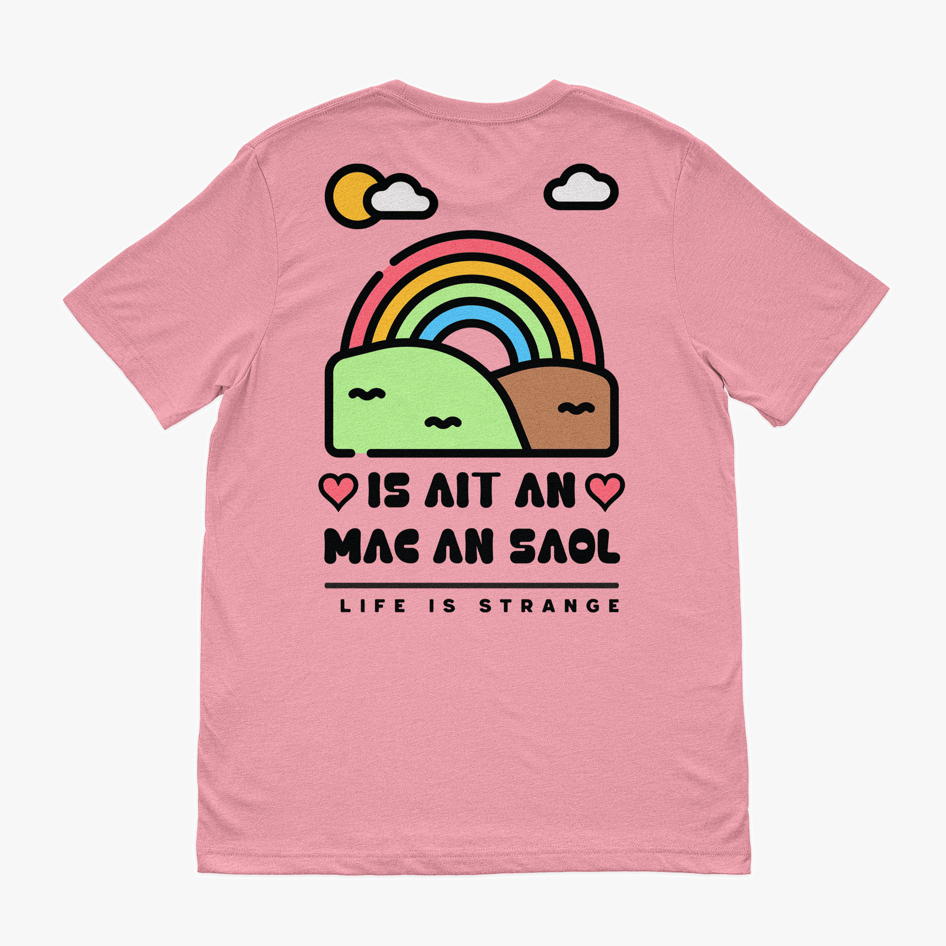 Eirin Apparel Women's T-Shirt Women's 'Life Is Strange' Gaelic T-Shirt (Back Print)