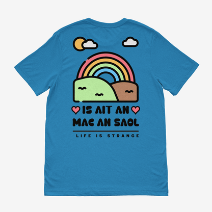 Eirin Apparel Women's T-Shirt Women's 'Life Is Strange' Gaelic T-Shirt (Back Print)