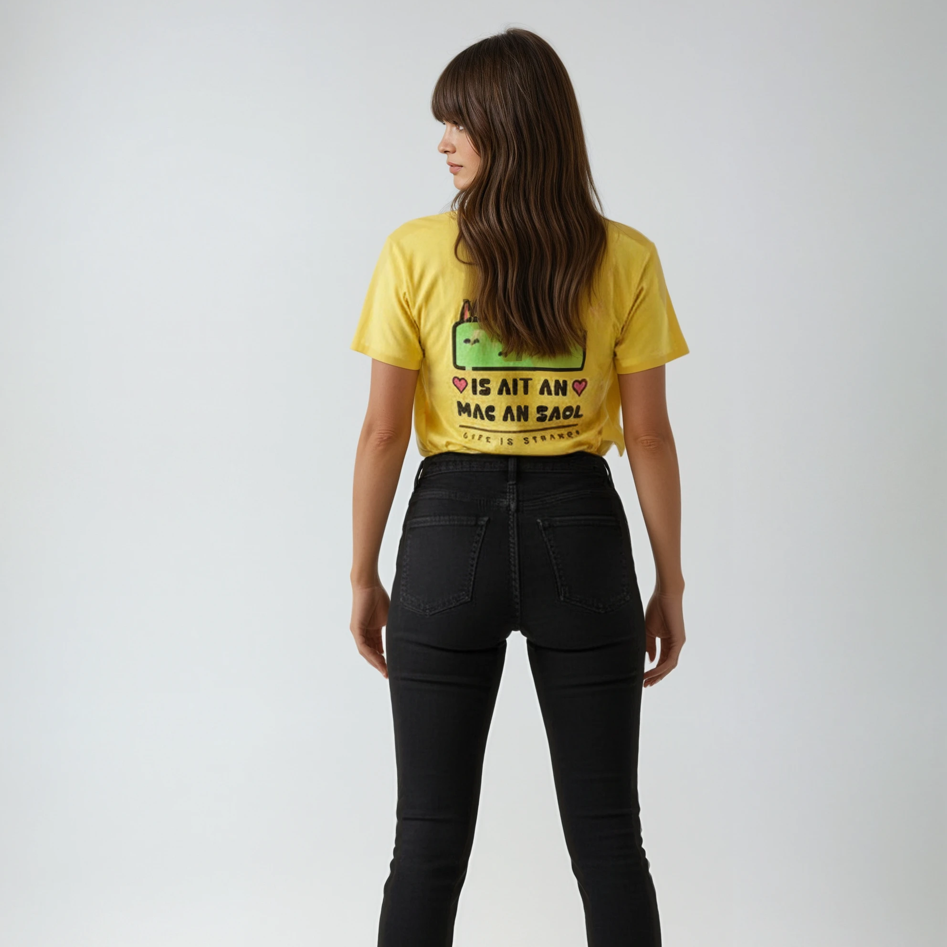 Eirin Apparel Women's T-Shirt Women's 'Life Is Strange' Gaelic T-Shirt (Back Print)