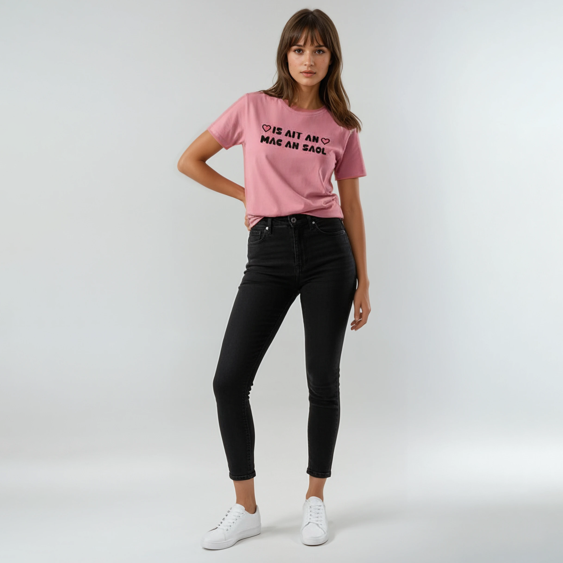 Eirin Apparel Women's T-Shirt Women's 'Life Is Strange' Gaelic T-Shirt (Back Print)