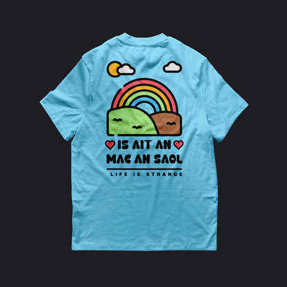 Eirin Apparel Women's T-Shirt Women's 'Life Is Strange' Gaelic T-Shirt (Back Print)