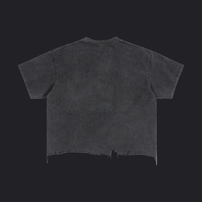 Eirin Apparel Women's T-Shirt Women's 'Made of Éire' Vintage Wash Boxy Cropped Hem T-Shirt