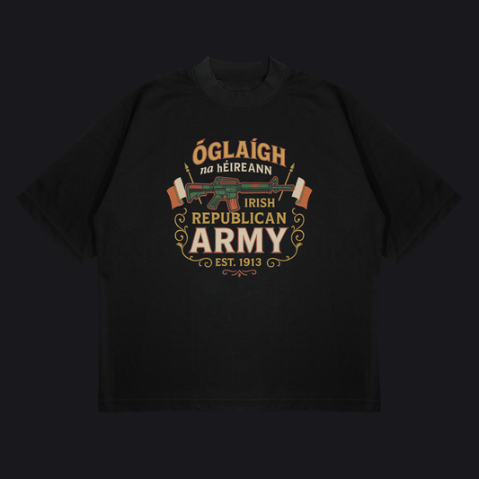 Eirin Apparel Women's T-Shirt Women's Óglaigh na hÉireann Est. 1919 Oversized T-Shirt