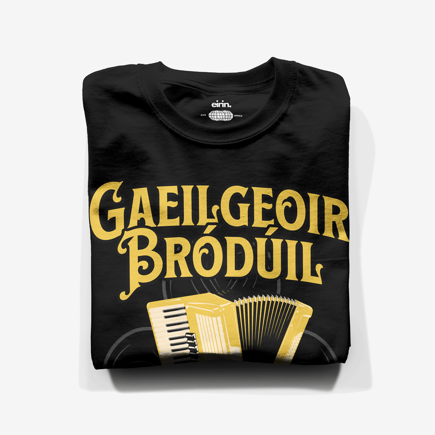 Eirin Apparel Women's T-Shirt Women's 'There's Music In Irish' Gaelic T-Shirt