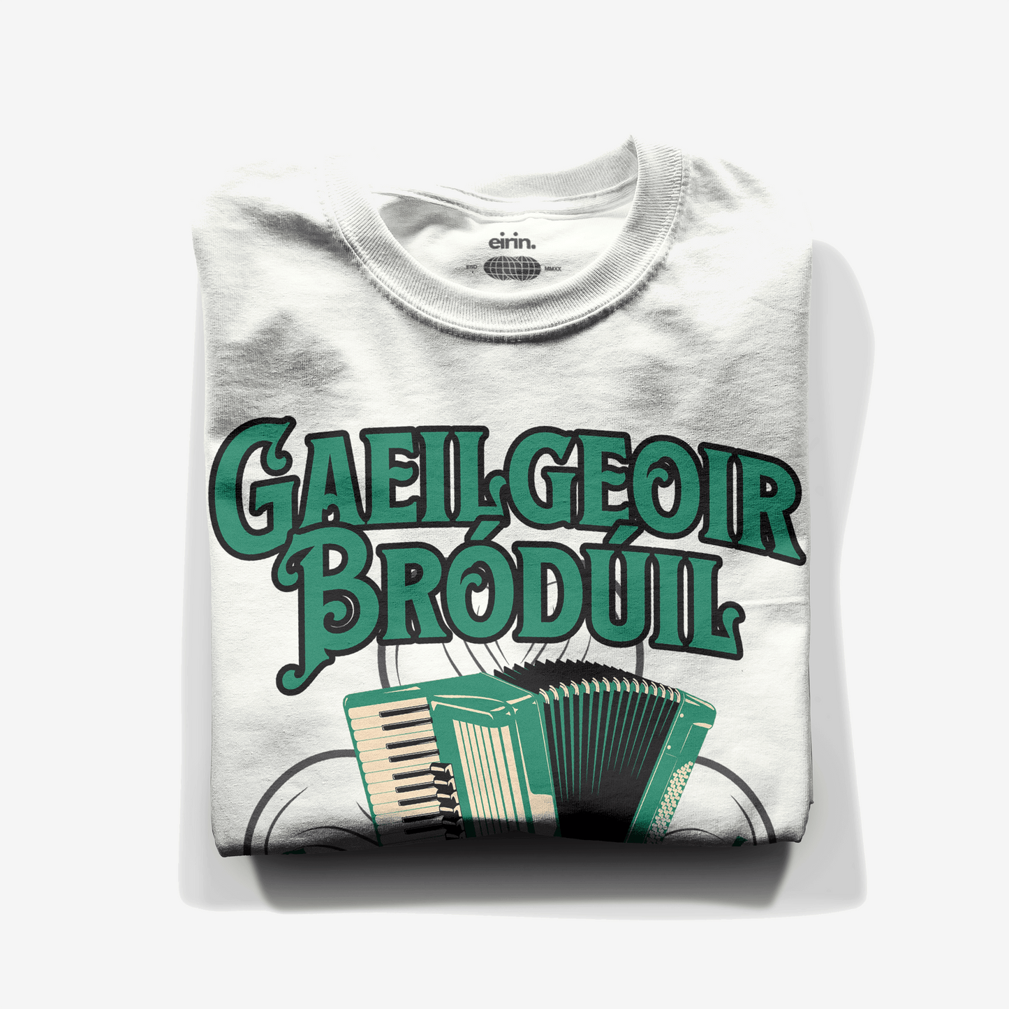 Eirin Apparel Women's T-Shirt Women's 'There's Music In Irish' Gaelic T-Shirt