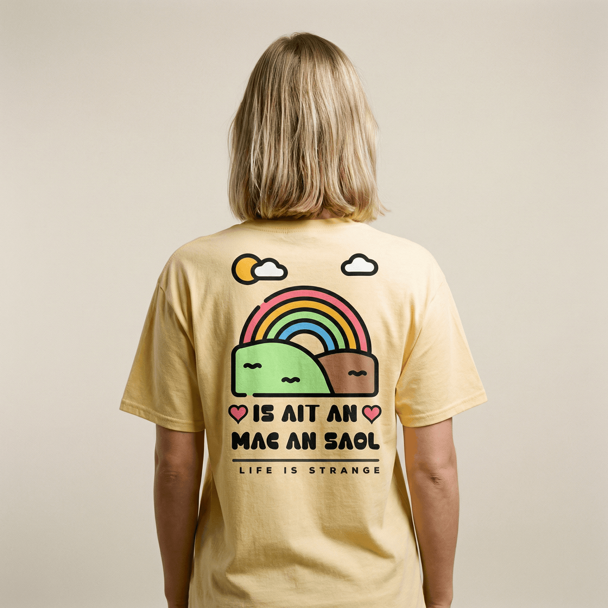 Eirin Apparel Women's T-Shirt Yellow Haze / S 'Life Is Strange' Gaelic T-Shirt