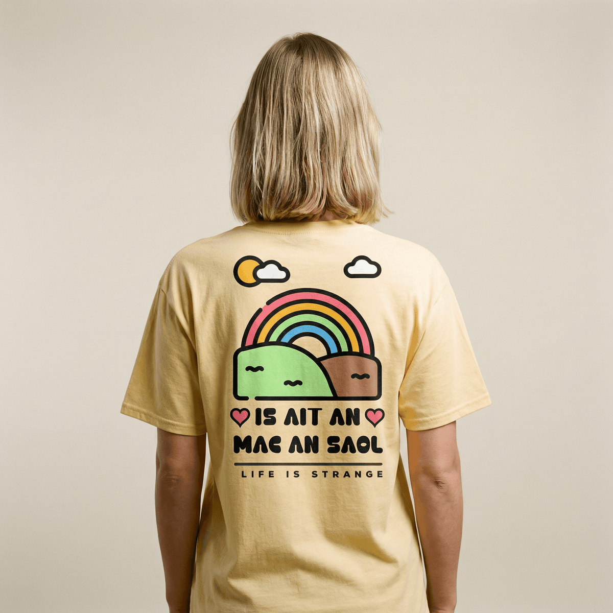 Eirin Apparel Women's T-Shirt Yellow Haze / S 'Life Is Strange' Gaelic T-Shirt