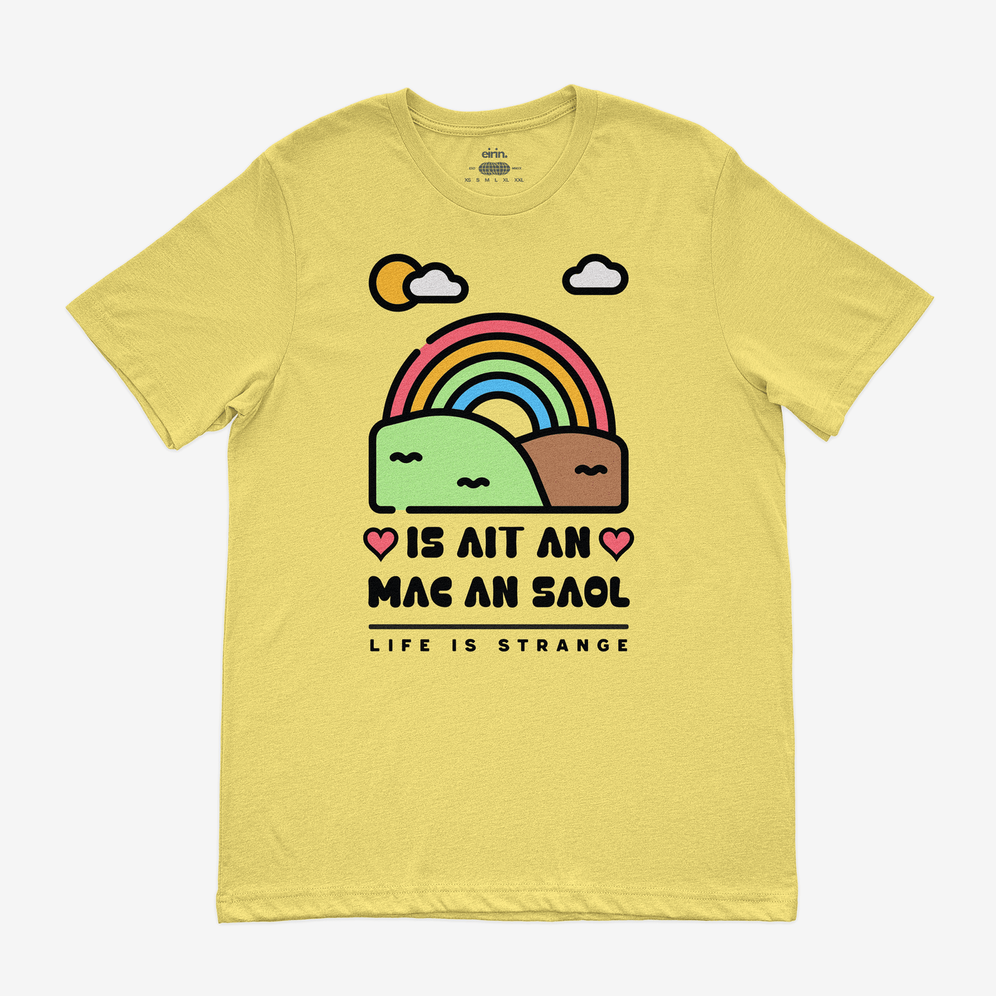 Eirin Apparel Women's T-Shirt Yellow Haze / S Women's 'Life Is Strange' Gaelic T-Shirt