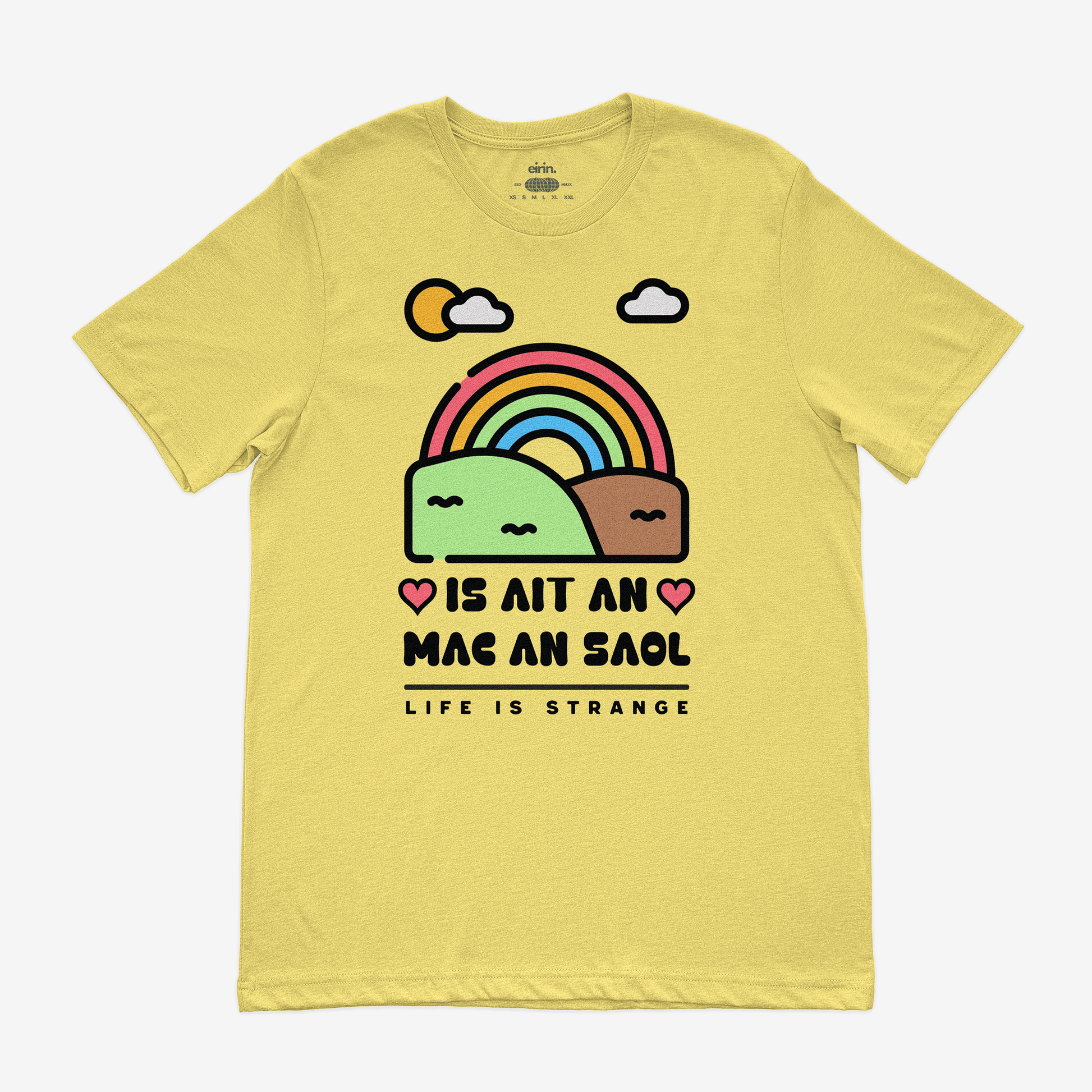 Eirin Apparel Women's T-Shirt Yellow Haze / S Women's 'Life Is Strange' Gaelic T-Shirt