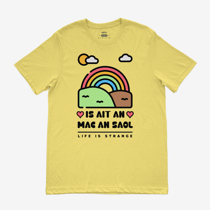 Eirin Apparel Women's T-Shirt Yellow Haze / S Women's 'Life Is Strange' Gaelic T-Shirt