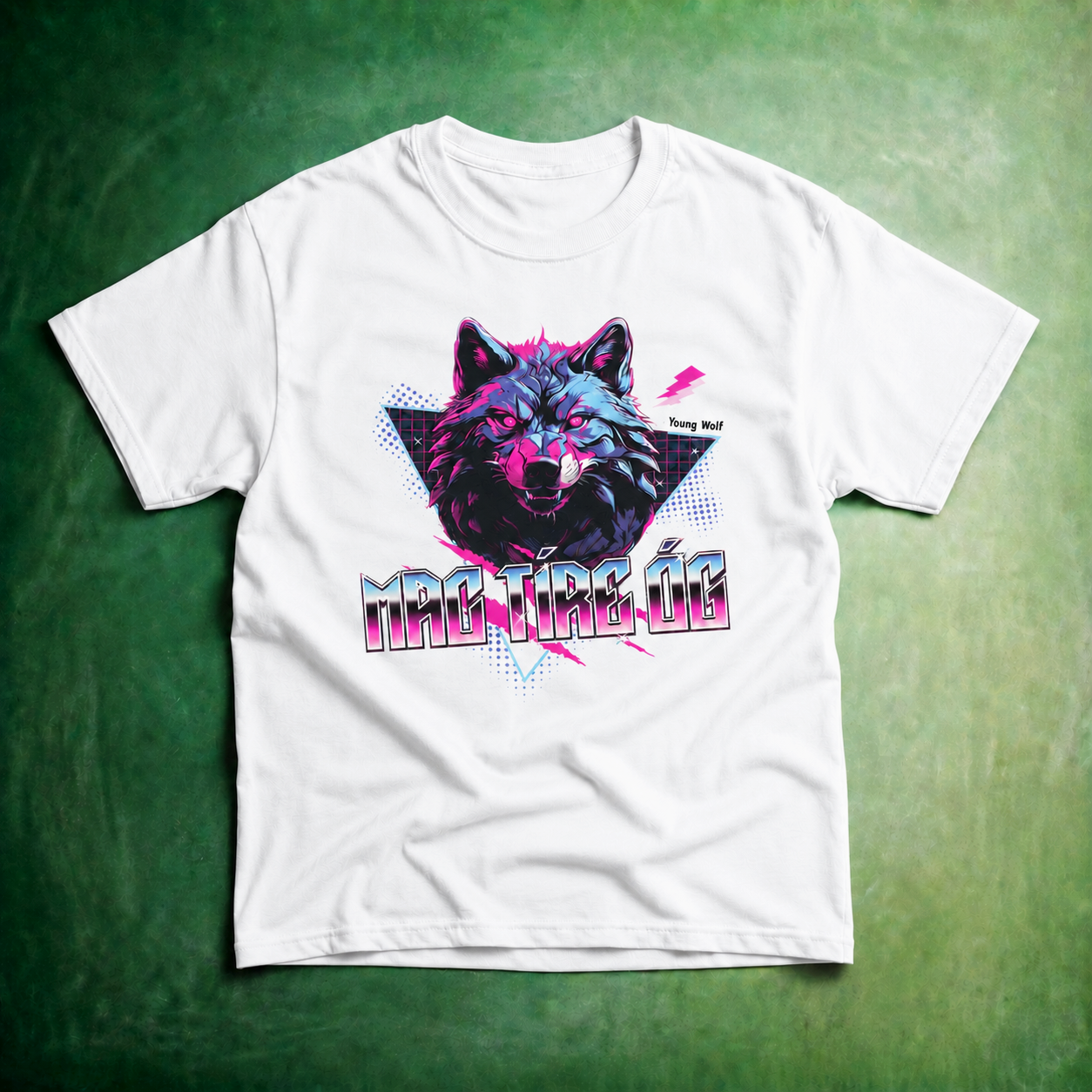 Eirin Apparel Youth T-Shirt White / XS (5-6) Youth 'Young Wolf' T-Shirt (5yrs - 14yrs)