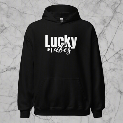 eirin. irish-streetwear Black / S Women's Lucky Vibes Hoodie