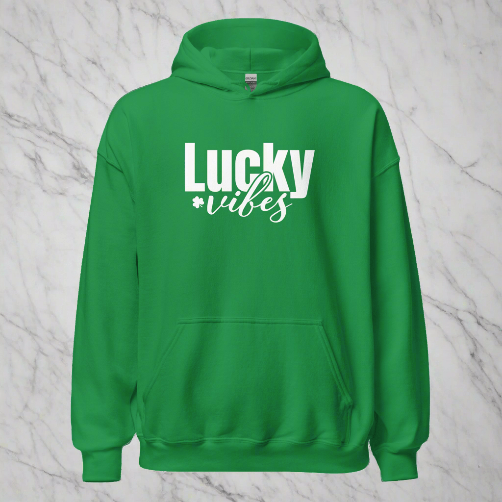 eirin. irish-streetwear Irish Green / S Women's Lucky Vibes Hoodie