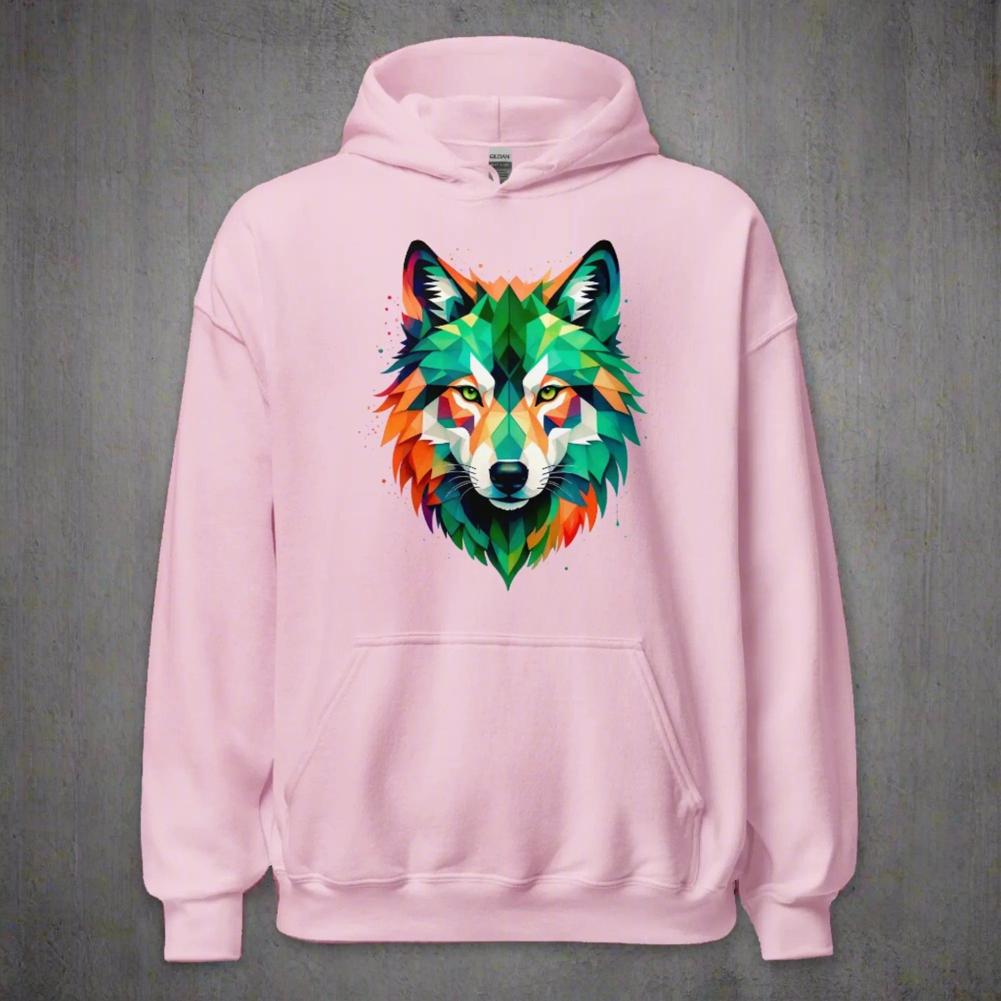 eirin. irish-streetwear Light Pink / S Men's Celtic Canine Hoodie