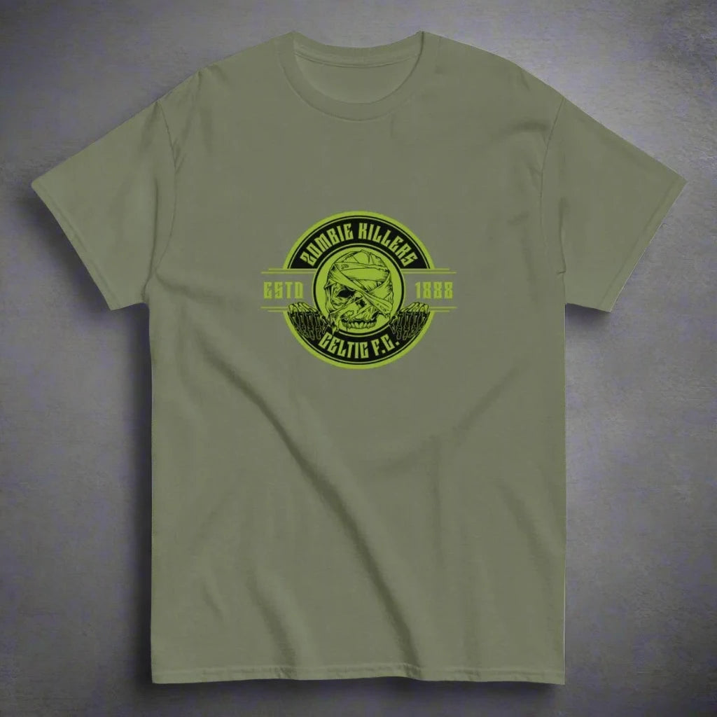 eirin. irish-streetwear Military Green / S Men's Celtic Zombie Killers 1888 T-Shirt