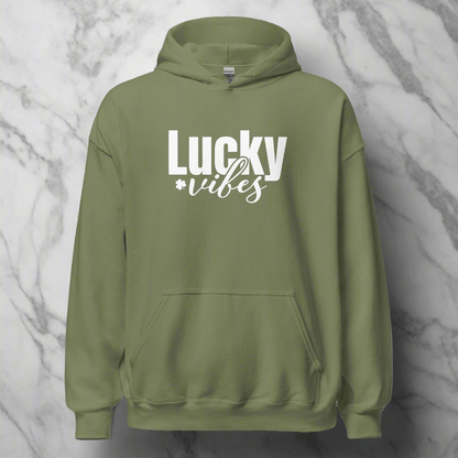 eirin. irish-streetwear Military Green / S Women's Lucky Vibes Hoodie