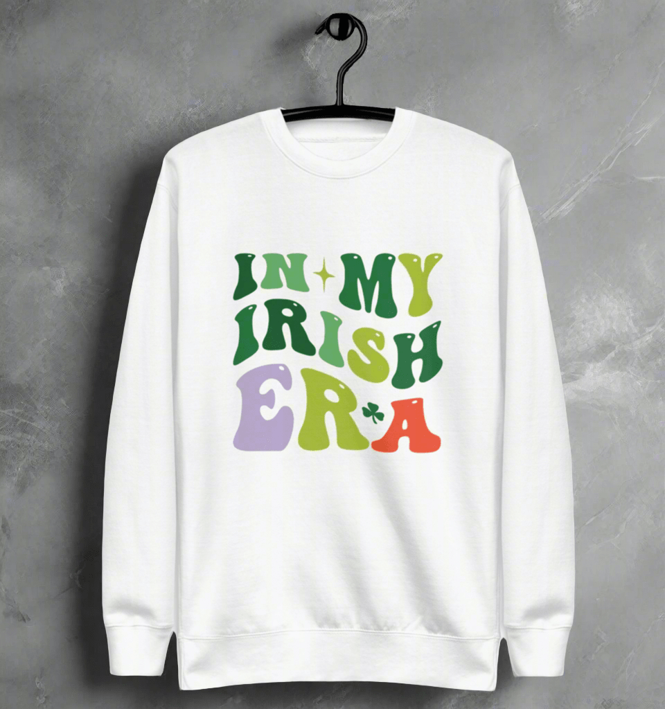 eirin. irish-streetwear Women's In My Irish Era Sweatshirt