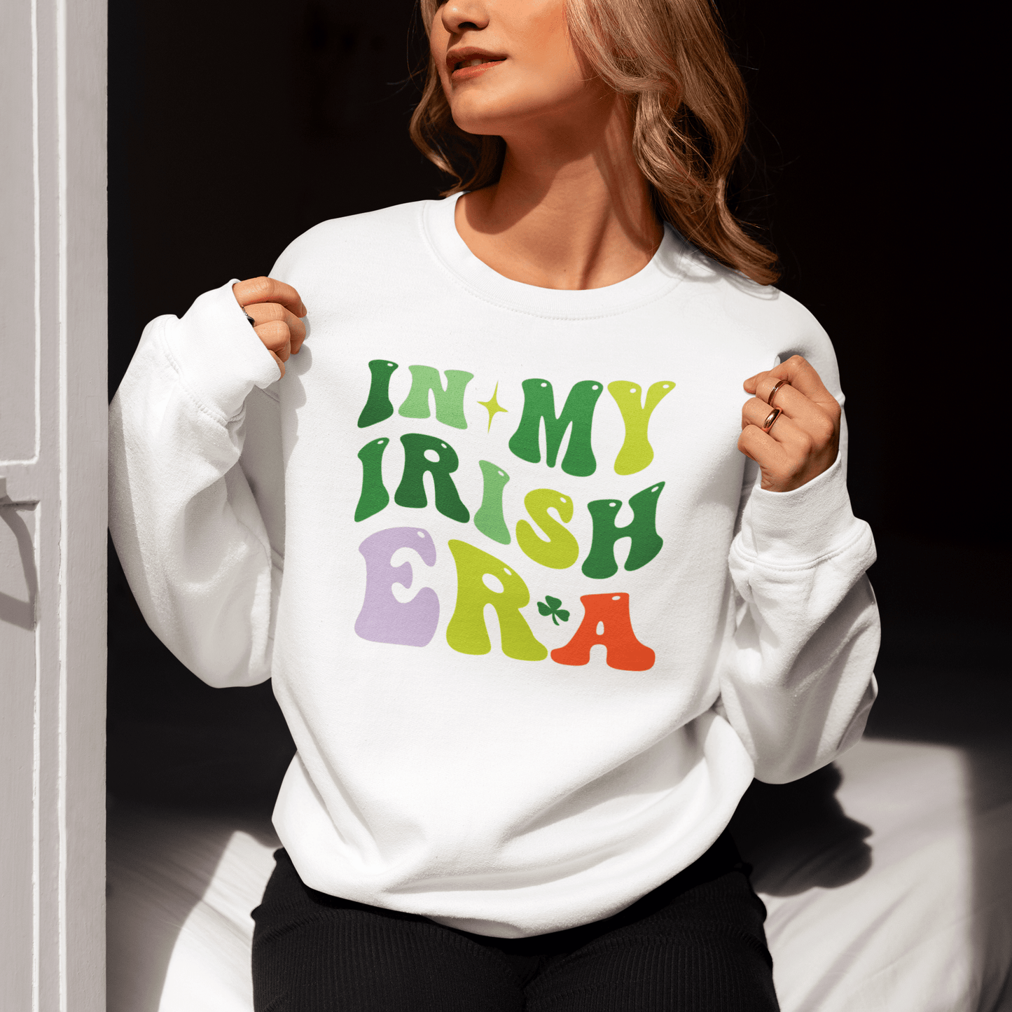 eirin. irish-streetwear Women's In My Irish Era Sweatshirt