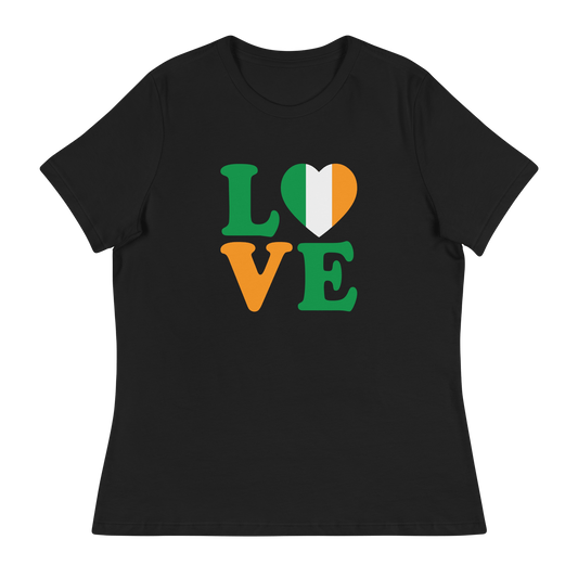 eirin. irish-streetwear Women's Irish Love Relaxed T-Shirt